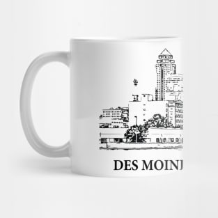 Des Moines - Iowa Mug